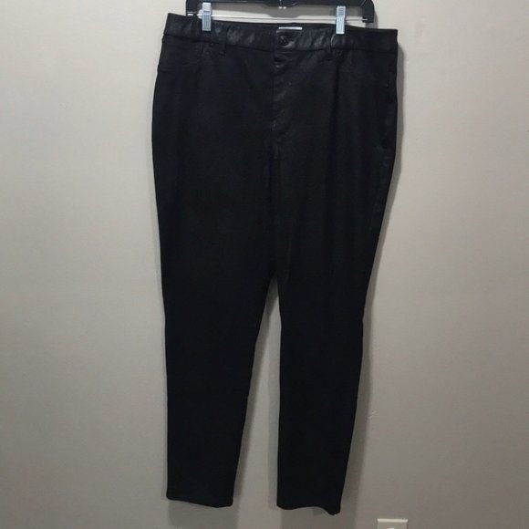 {Chico’s} Faux Suede Knit Pants size 2 - Picture 3 of 10